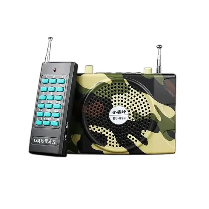 Kit appel électronique camouflage 48W - Haut-parleur MP3 avec télécommande pour appâts de chasse