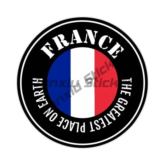 Autocollants de chiffres de drapeau de France