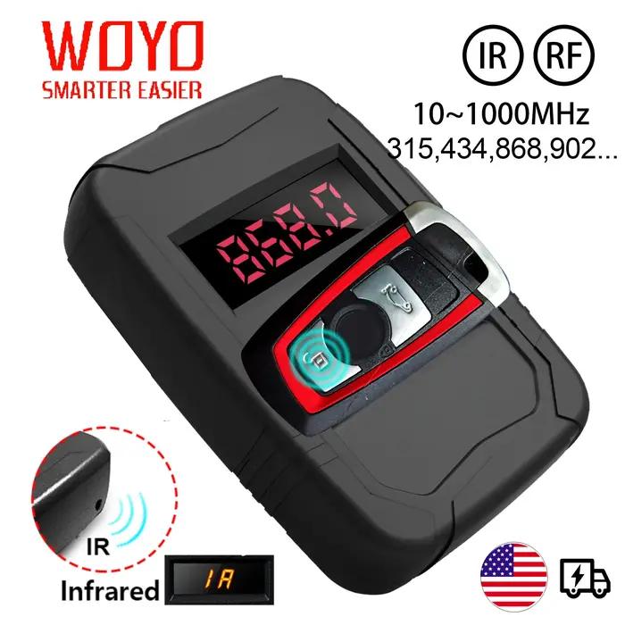 WOYO 10 - 1000mhz Auto key testeur de frequences ,outil de voiture testeur de fréquence,IR FR compte