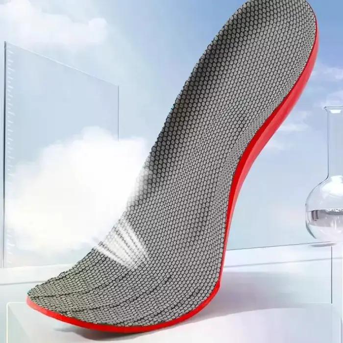 Semelles intérieures orthopédiques mousse EVA pour athlètes, course sans heurt, désodorisation active, confort personnalisé pour homme femme