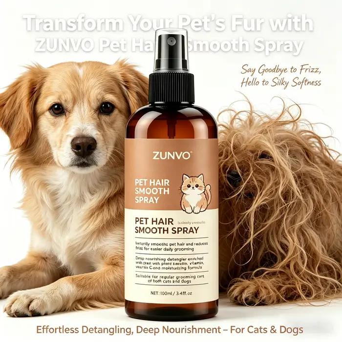 Shampooing sec sans rinçage pour chiens et chats