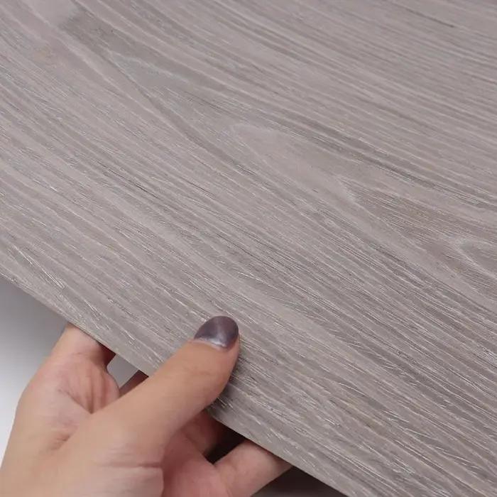 L:2.5 mètres largeur: 58 cm T:0.2mm technologie placage meubles décoration bois argent gris chêne