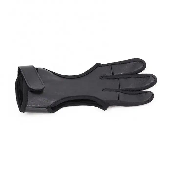 Gant de protection archerie 1 doigt - Élastique haute performance pour tir à l'arc et protection des mains