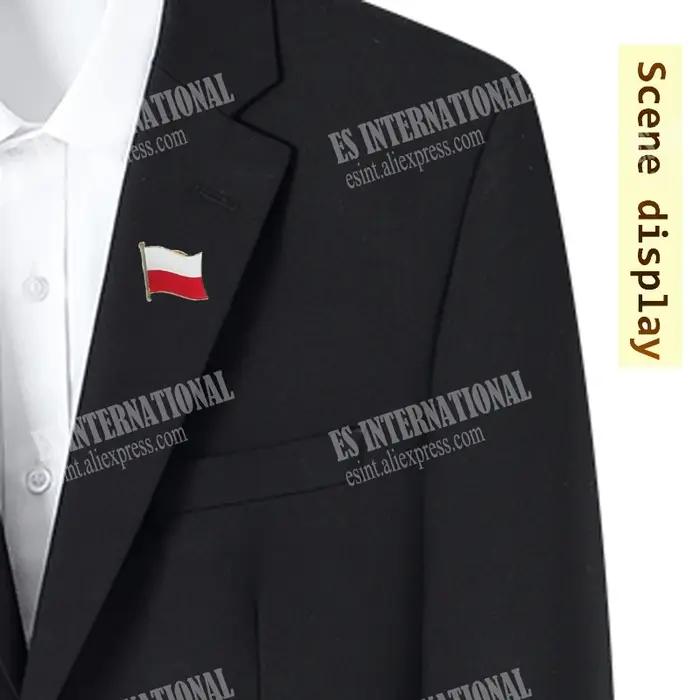 Épingles à revers drapeau National de la pologne
