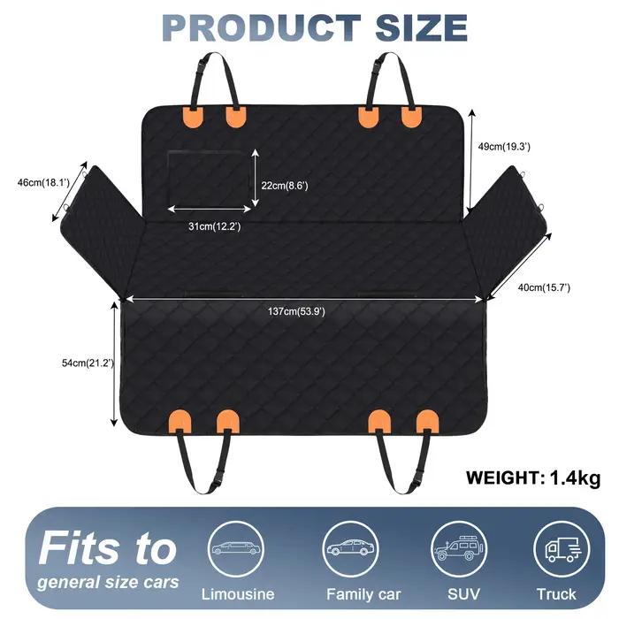 Housse de voiture personnalisable pour chien, sacs de transport pour chiens, Cages GGQCD502252