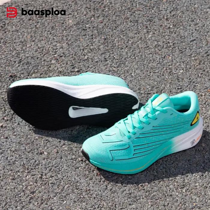 Baasploa-Chaussures de course professionnelles pour hommes et femmes, baskets de sport, de jogging,