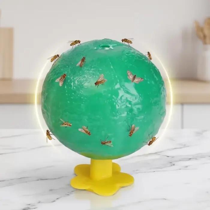 Piège à insectes d'intérieur à forte adhérence, boule anti-nuisibles, collecteur de moustiques, fournitures de lutte antiparasitaire pour cuisine et bureau