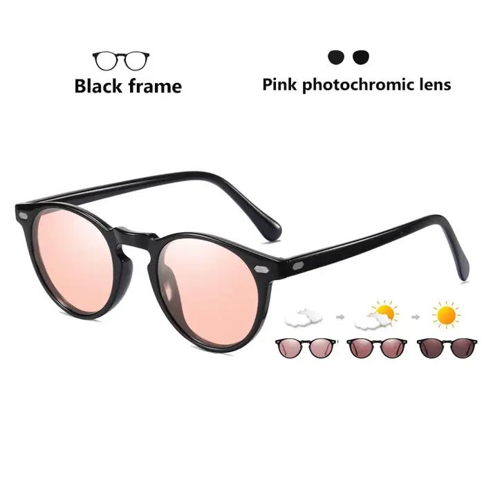Cooldarer-Lunettes de soleil photochromiques unisexe