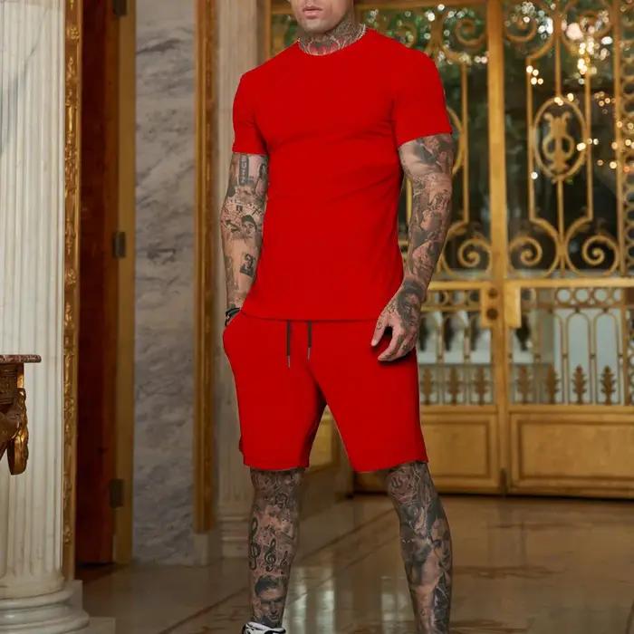Nouvel ensemble de survêtement d'été 2026 pour homme – Tenue de sport décontractée style streetwear