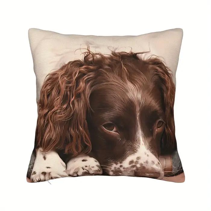 Housse de coussin pour chien English Springer Spaniel
