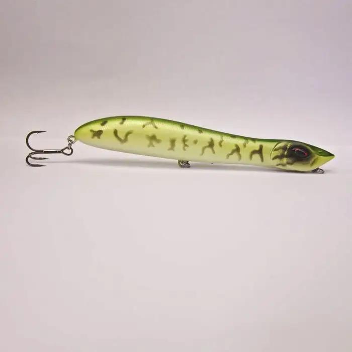 Appât de pêche Topwater Popper, tête de salle WobJeff 140mm/26g