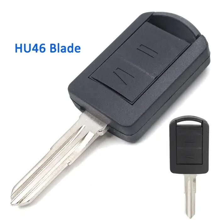 Clé de voiture à distance KEYECU 5WK48668 433.92MHz avec puce ID40 pour Opel Vauxhall Corsa C Meriva Agila Tigra Astra