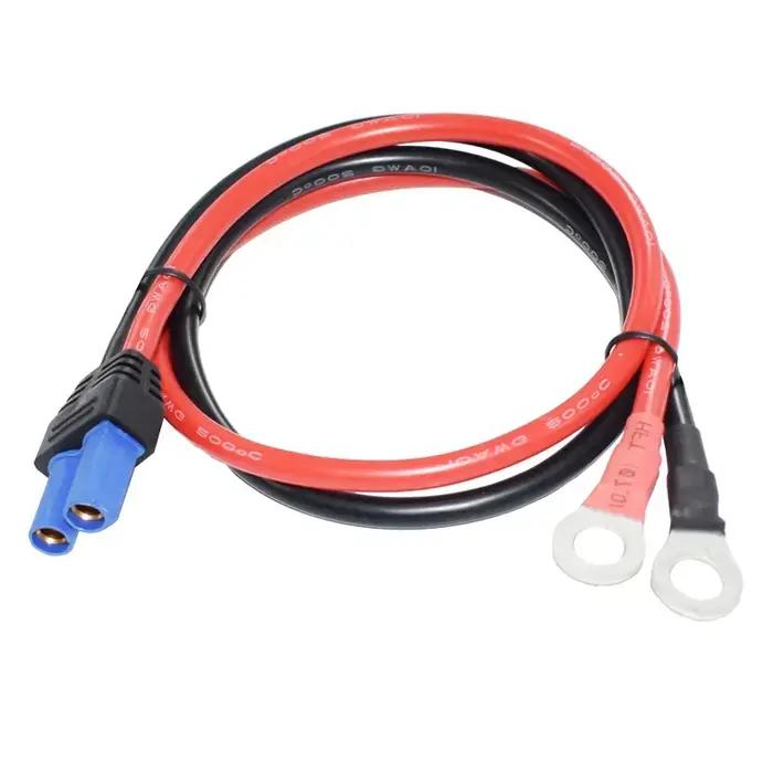 Câble d'extension de connecteur de fil d'alimentation, 50cm, 10awg EC5 femelle à joint torique, cord