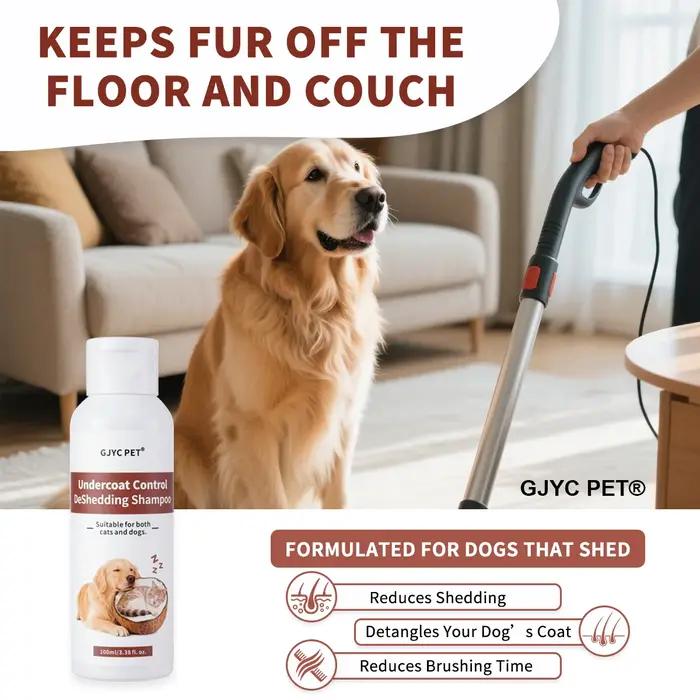 Shampoo anti-chute pour chiens et chats - Huile de noix de coco et d'argan
