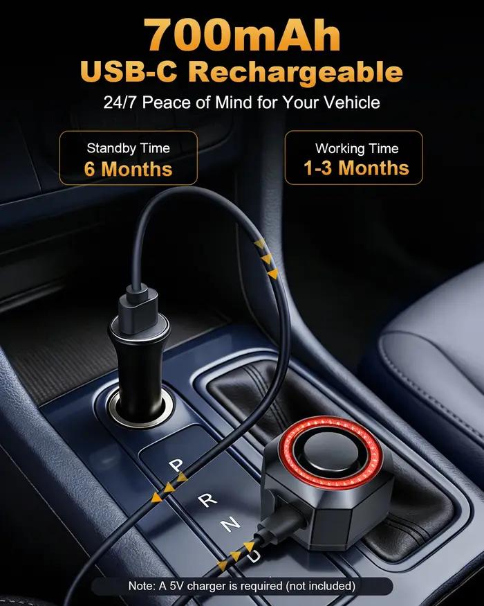 Sectyme 120dB système de sécurité de voiture alarme antivol