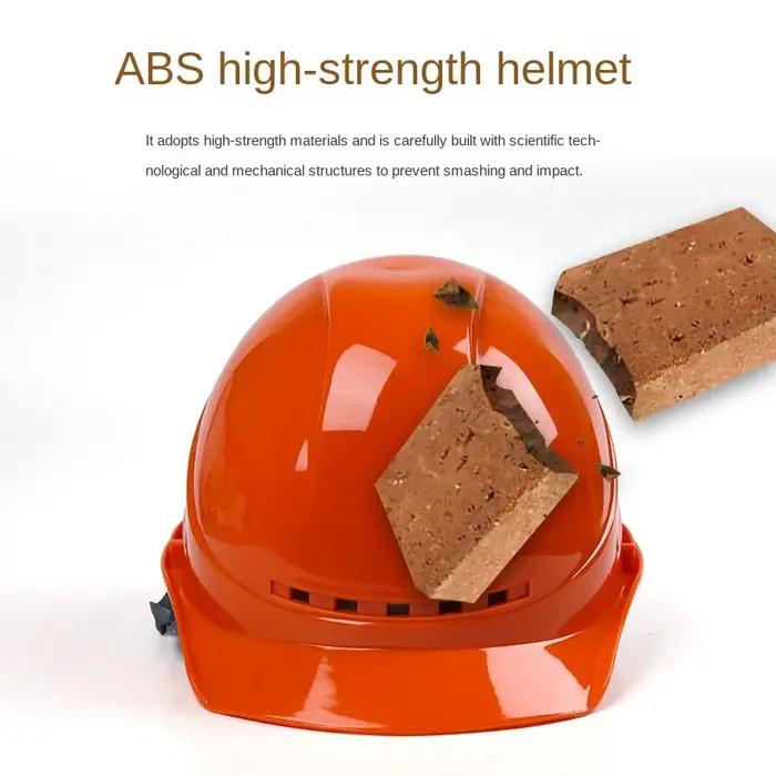 Casque de sécurité en ABS avec ventilateur solaire pour travailleurs et chantiers colorés pour hommes et femmes sécurité sur les sites de construction ocasions professionnelles