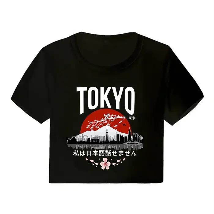 Tshirt graphique drôle femme style gothique y2k harajuku printemps été ocassions spéciales