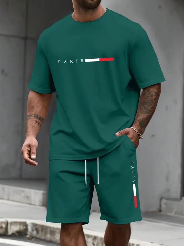 Survêtement pour homme 2 pièces Ensemble de vêtements de sport