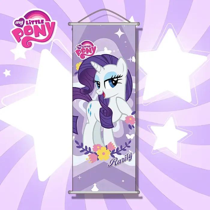 Peintures suspendues My Little Pony, affiche de tarte Pinkie de dessin animé, décoration de vacances