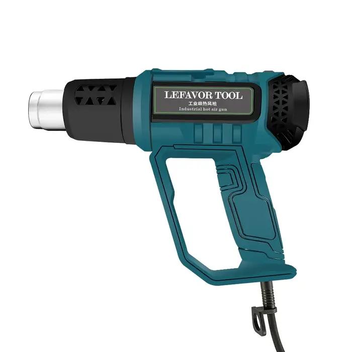 2000W 220V pistolet à Air chaud électrique industriel thermorégulateur pistolet thermique emballage
