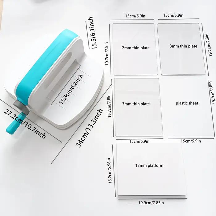 Machine de découpe et de gaufrage de 6 pouces pour scrapbooking artisanal, idéale pour les artisans