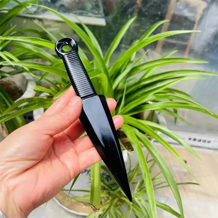 Poignard en obsidienne naturelle de 20cm
