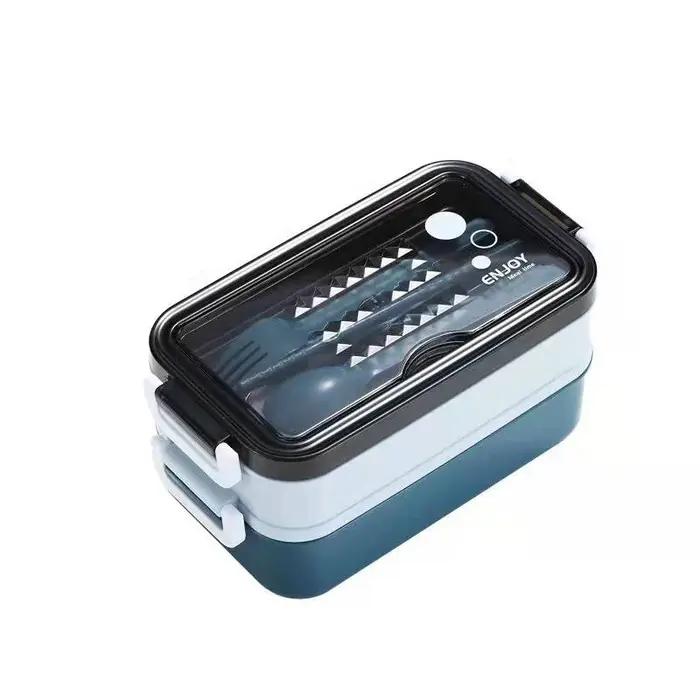 Boîte à déjeuner Double couche de 1400ml