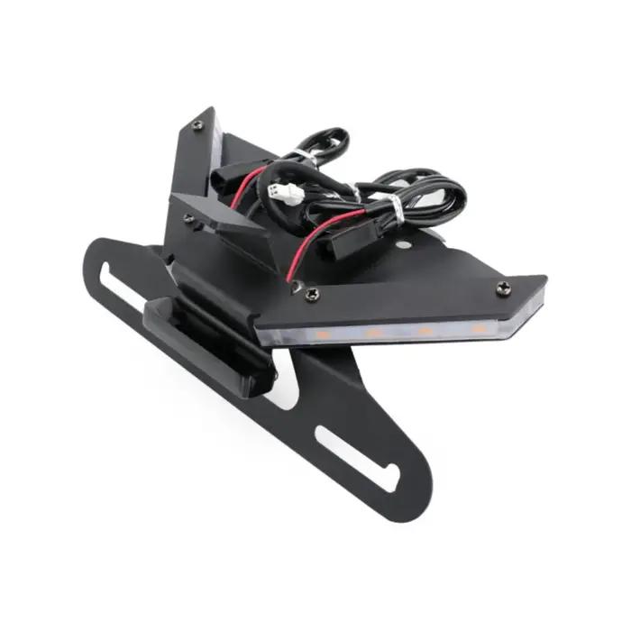 Éliminateur de garde-boue arrière bien rangé support de plaque d'immatriculation pour Ducati Panigale V4/S/R V2 Streetfighter 1100 vert armée pour motos occasions spéciales