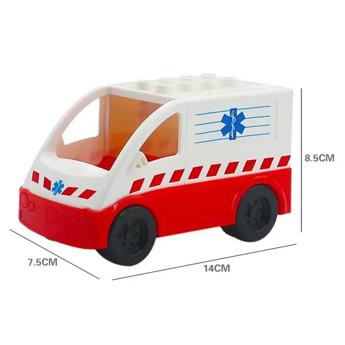 Blocs de construction en plastique ABS pour enfants de 3 à 12 ans compatibles avec Duplo pour stimuler l'imagination et la créativité occasions spéciales jouets constructifs