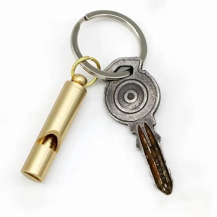 Sifflet à ultrasons pour chien en cuivre pur