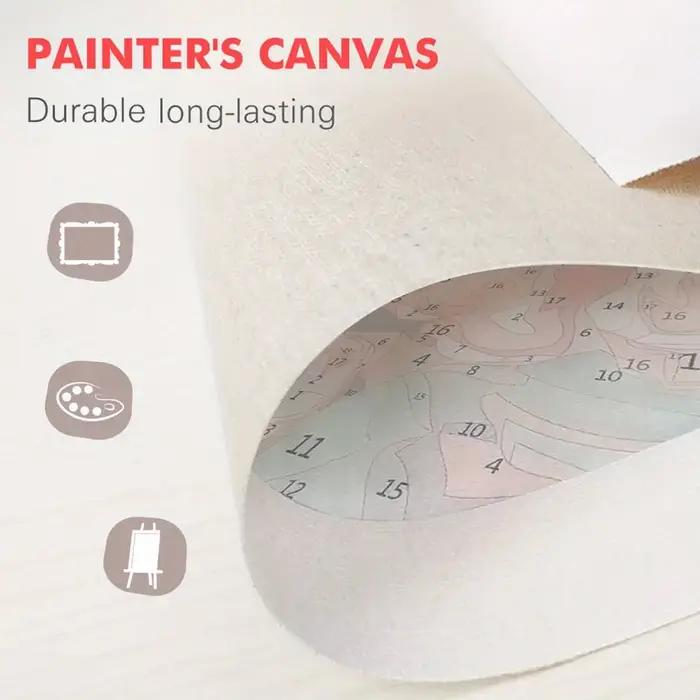 Toile de Peinture sur Toile Fée Clochette Coloriage Par Numéros Dessin Animé Acrylique Décoration de Maison Occasions Spéciales Personnalisable