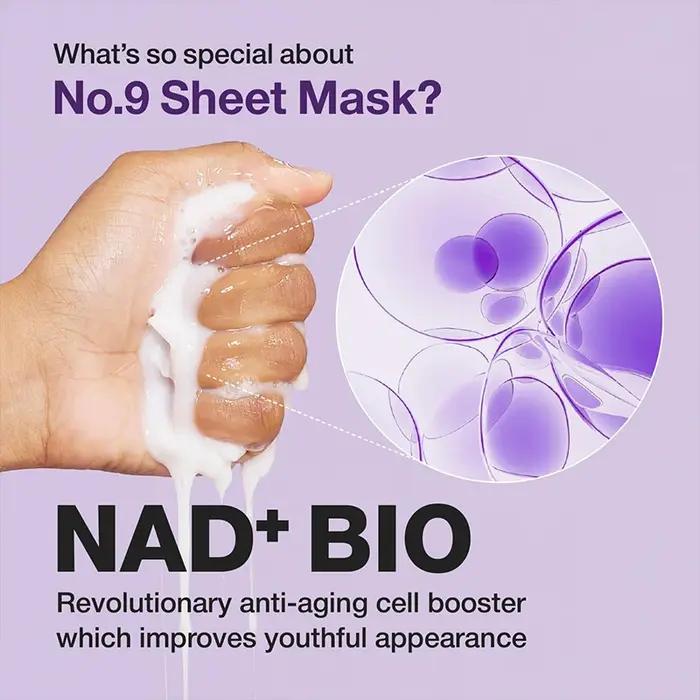 Masque facial complet à levage instantané avec masque raffermissant au collagène peptidique pour une