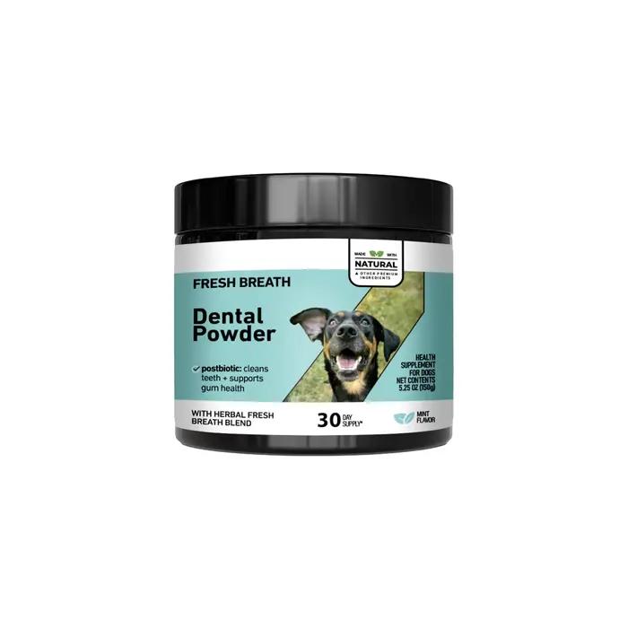 Poudre dentaire pour animaux de compagnie pour chiens et chats – Désodorisant naturel, contrôle du t