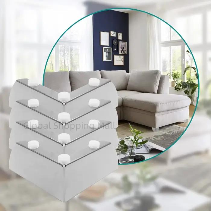 Pieds de Meuble en Métal au Design Minimaliste, pour Canapé, Meuble, Panneau Chi, Support de Télévis