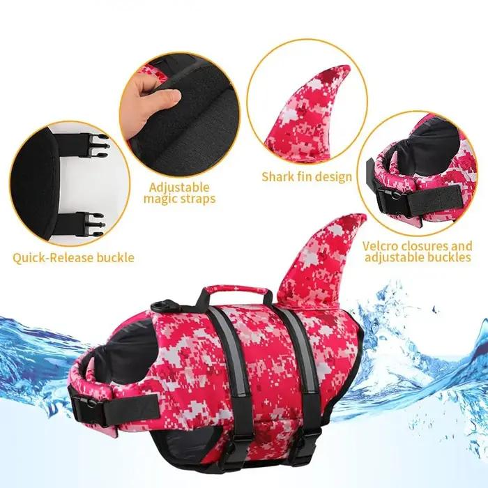 Gilet de sauvetage Ripstop Shlavabo pour animaux de compagnie