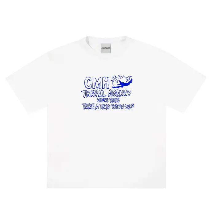 T-Shirt à Manches Courtes pour Homme, Vêtement Respirant, en Coton, Hip Hop, Esthétique, Graphique, Streetwear, Gothique, Y2k, Y-90 s, Été