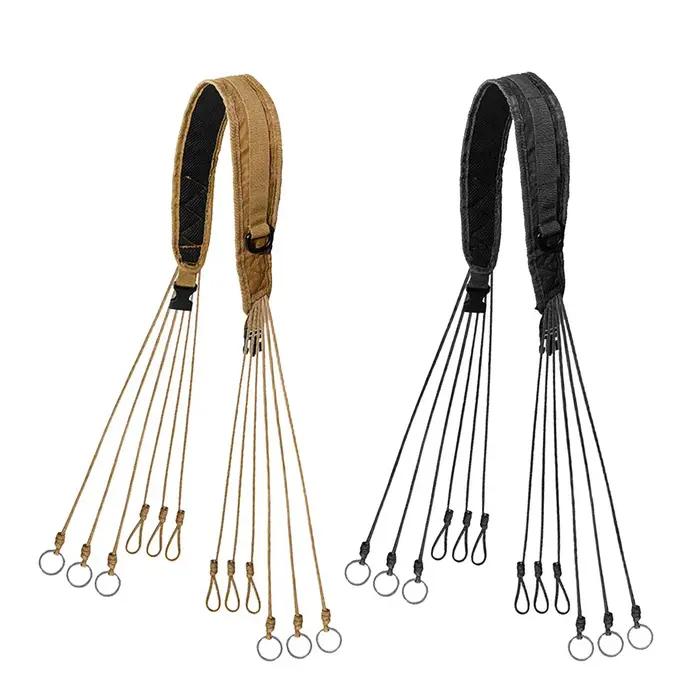 Lanyard paracord double usage chasse - Porte-appeaux canards dindes écureuils sauvagine