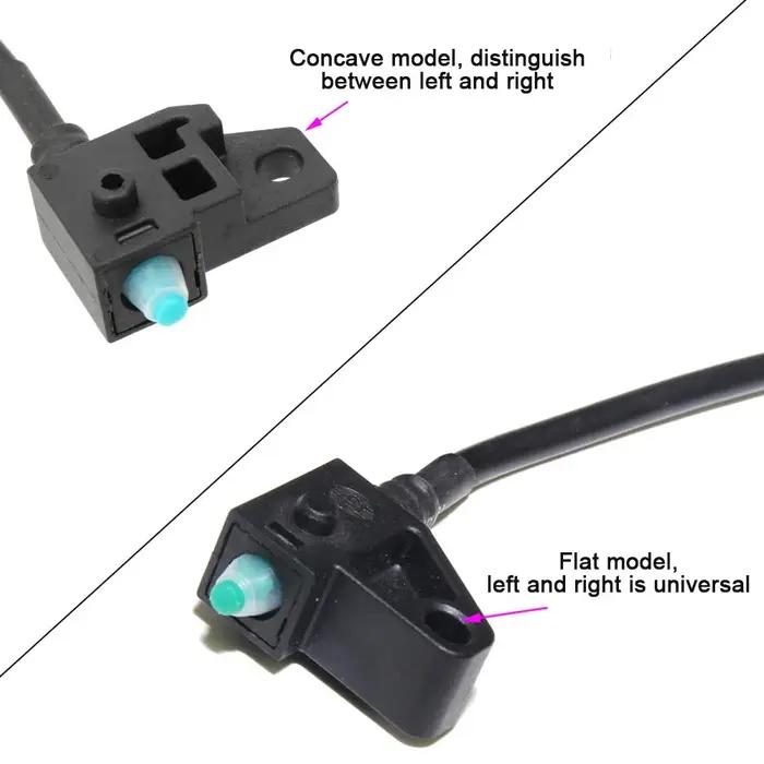 Câble de commutateur de mise hors tension de frein de moto, levier de frein à tambour à disque carré