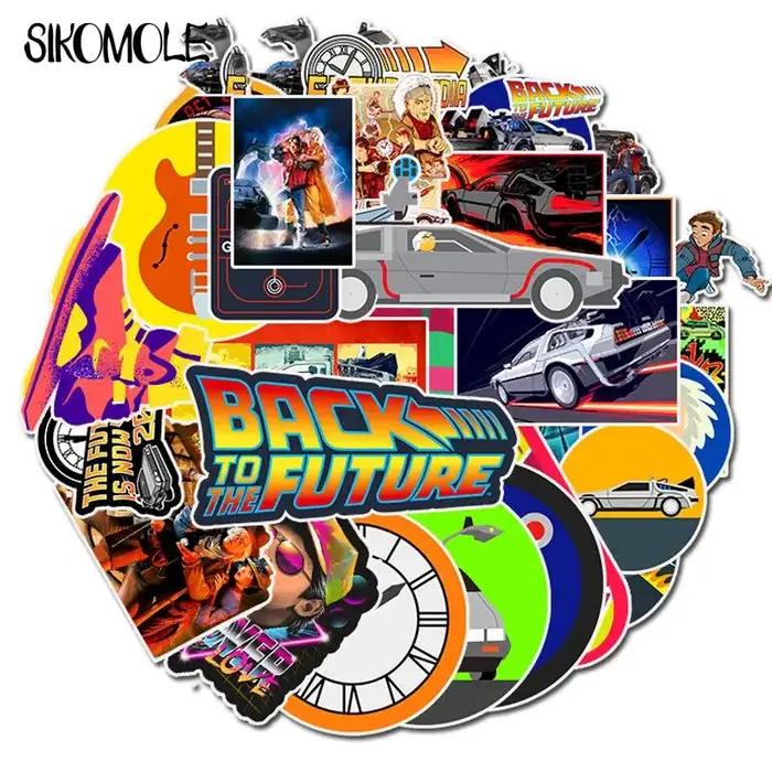 10/30/50PCS Retour vers le futur émission de télévision Graffiti autocollants bricolage jouets bagag