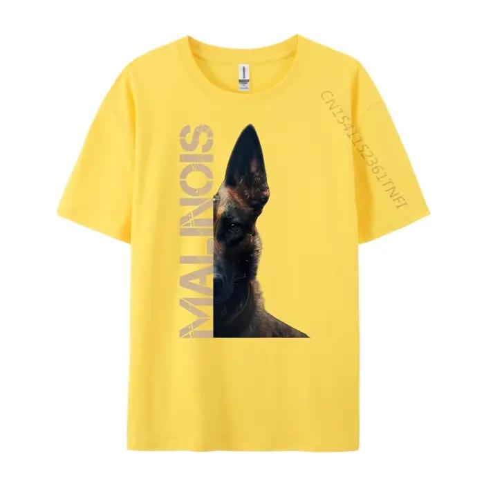 Malinois berger belge chien maître dame chemises hommes Camisetas homme hauts t-shirts Style Punk t-