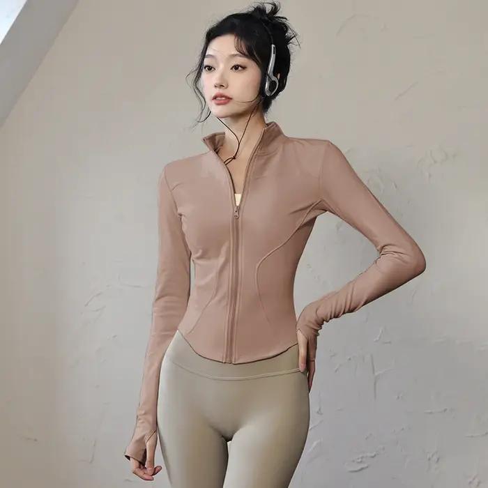 Veste de sport à manches longues pour femmes