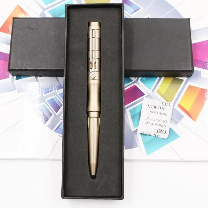 Stylo tactique fournitures d'auto-défense paquet cadeau Aviation alliage d'aluminium Protection de sécurité outil de