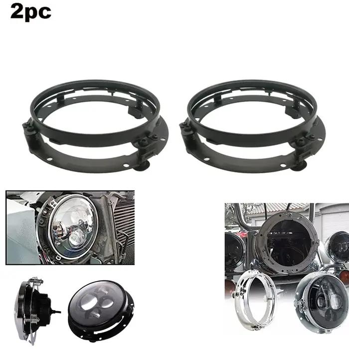Anneau de support de montage de phare LED rond de 7 pouces, pour voiture Wrangler JK Suzuki samouraï
