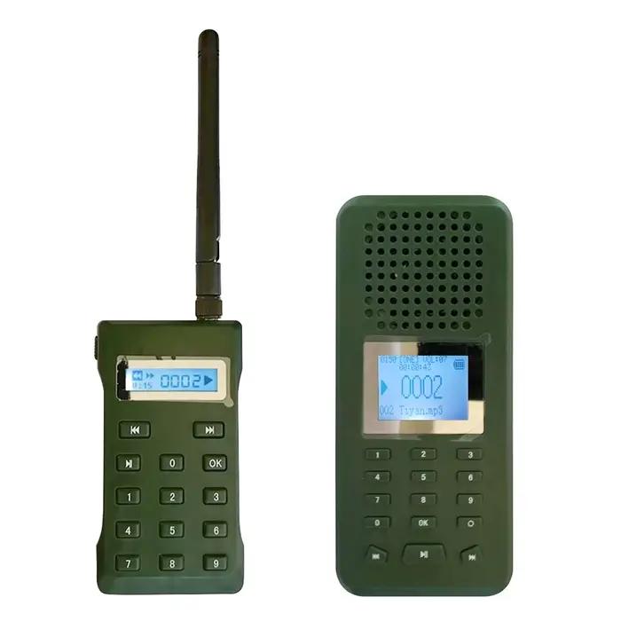 Appeleur caille MP3 150 sons avec télécommande - Outil de chasse extérieur multifonction