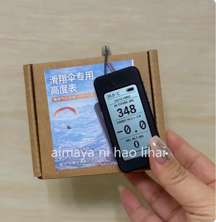 Altimètre de parapente, compteur d'altitude, équipement de sport de plein air de haute précision, accessoires pour pilotes