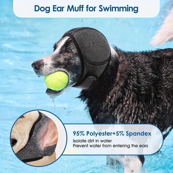Cache-oreilles de protection auditive pour oreilles de chien pour la réduction du bruit