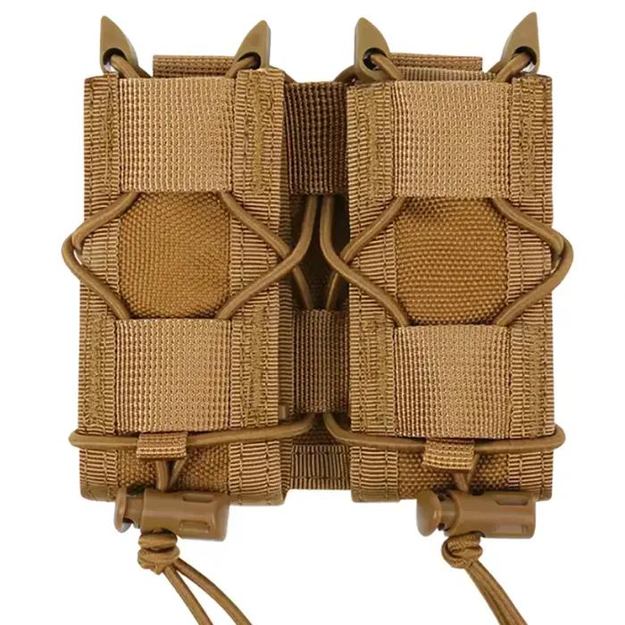.45 9mm pistolet Double pochette pour magazines tactique Molle pochette pour magazines simples poche