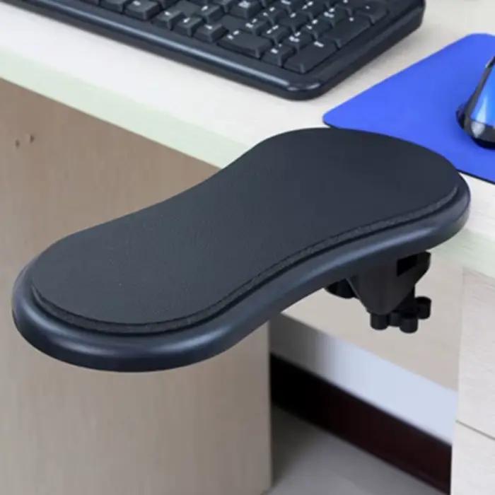 Repose-bras d'ordinateur pour bureau, Support de repose-poignet ergonomique réglable pour clavier, extension d'accoudoir, Support rotatif pour tapis de souris