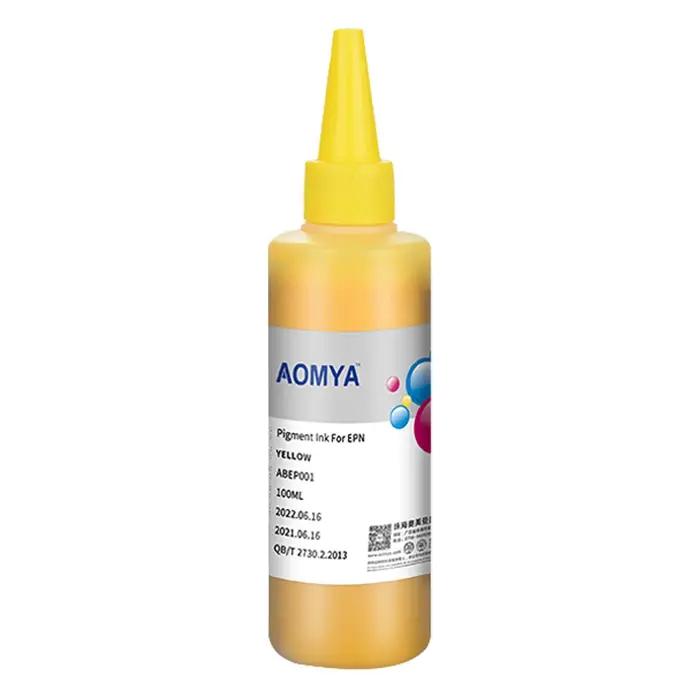Aomya-Encre pigmentée universelle, 4x100ml, pour Epson Inkjet Pr15, tous les modèles, encre d'impression étanche aux couleurs vives, BK C M Y