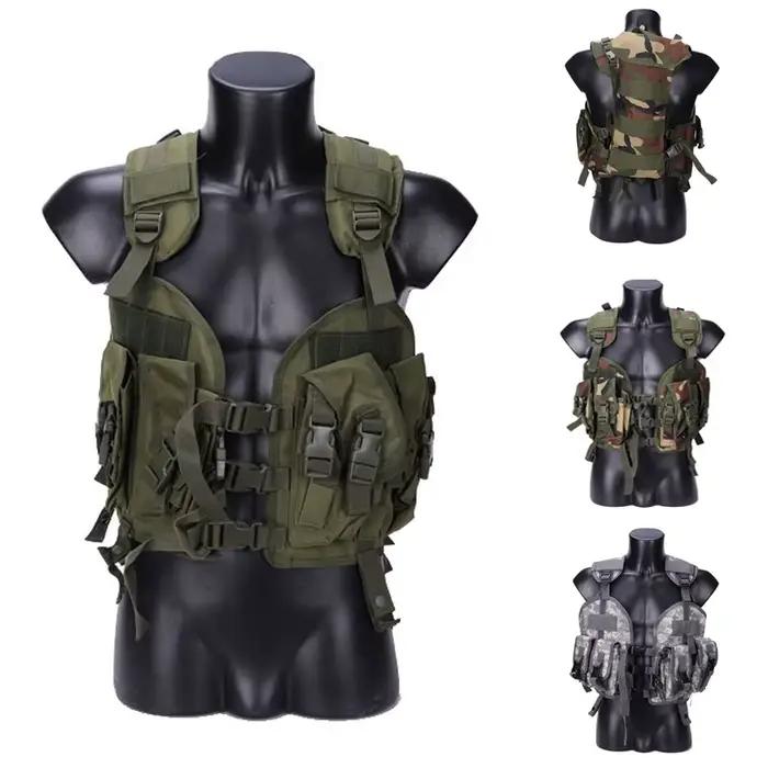 Gilet tactique camouflage pour hommes
